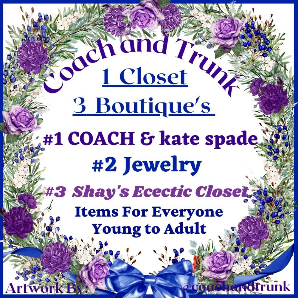 Welcome to Coach and Trunk 👜3 Boutiques in 1 Closet👜 - Picture 14 of 14